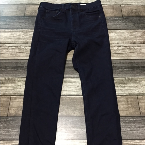 Rag Bone High Rise Ankle Skinny Jeans Women’s 24 (Inseam 27) Dark Wash Blue. - Picture 5 of 11